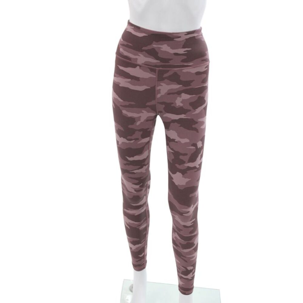 Athleta Womens Ankle Purple Camo Leggings Size XS